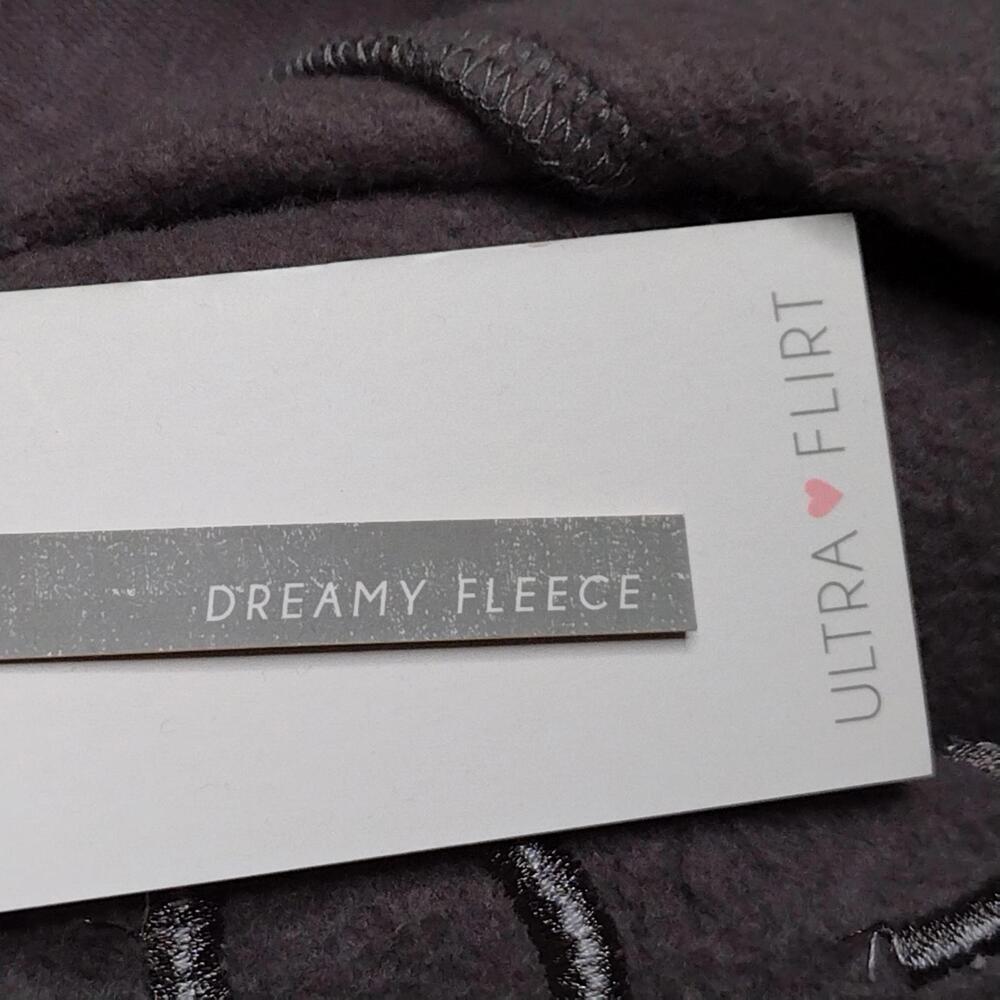 NWT Ultra Flirt Women's Gray/Trend Fleece London Hoodie Size S - Picture 11 of 12